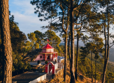 Kasar Devi Temple near Almora, Uttarakhand — attraction near Hotel Heritage